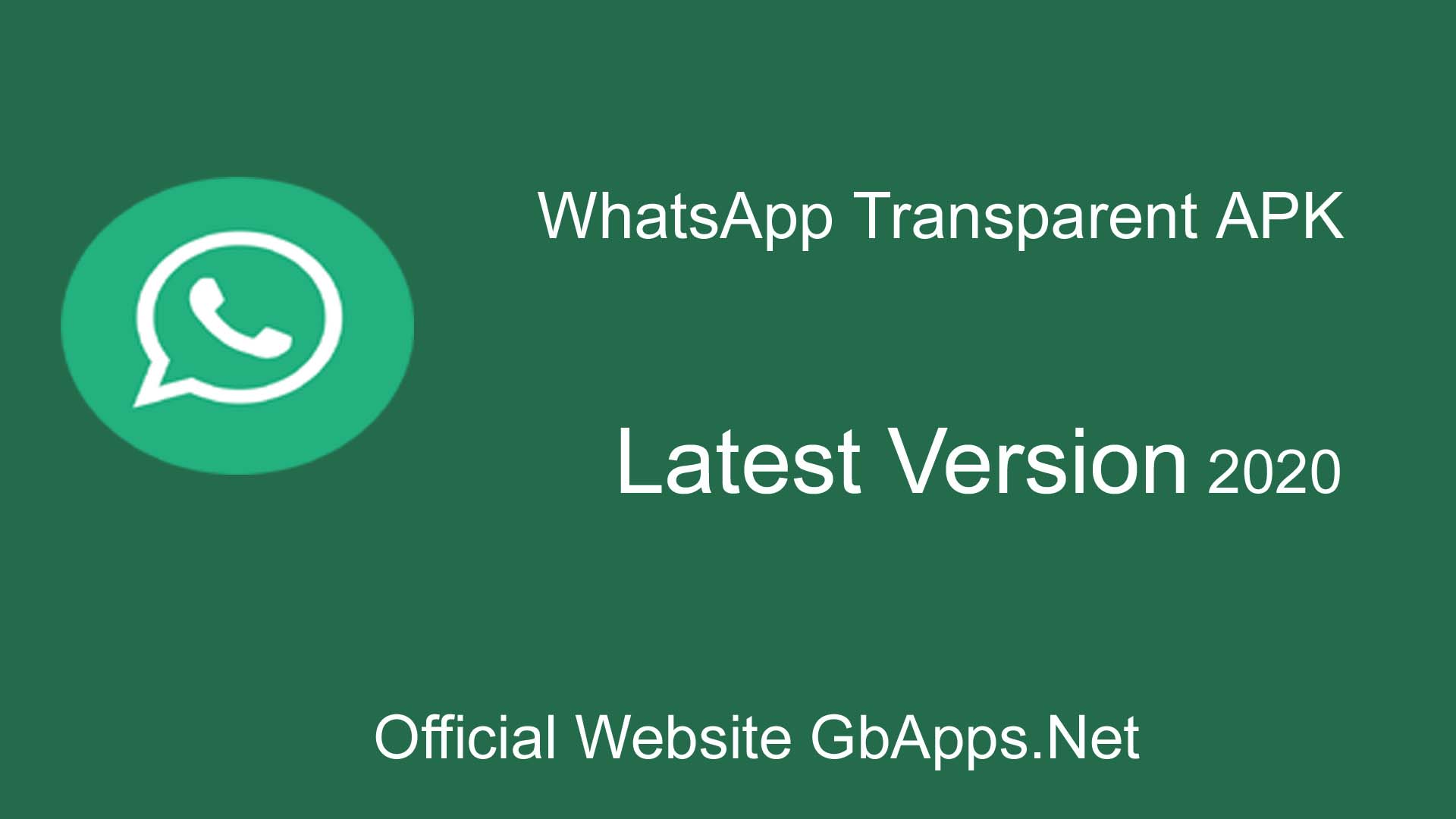 Whatsapp Transparent Apk Download Updated Latest Version 12 4